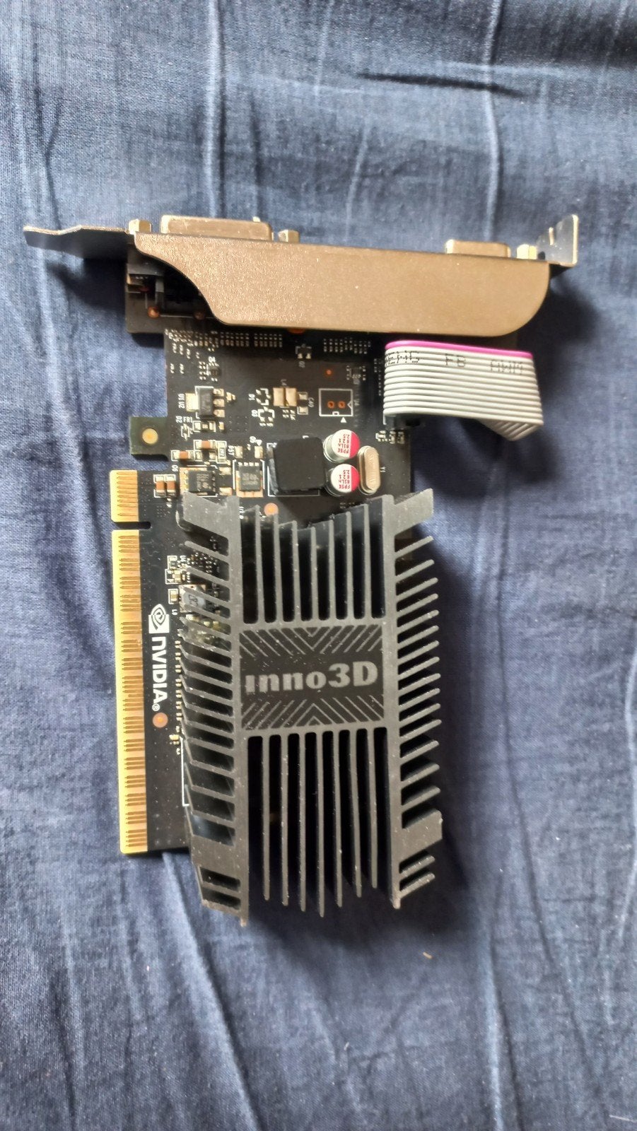 Inno3D GF-GT710 2GB, DVI, VGA, HDMI, DDR3, Computers en Software, Videokaarten, Ophalen of Verzenden, GDDR3, PCI-Express 2, HDMI