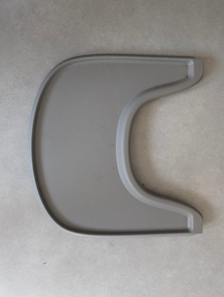 Stokke Tripp Trapp Tray eetblad grijs, Ophalen, Gebruikt, Overige typen, Afneembaar eetblad
