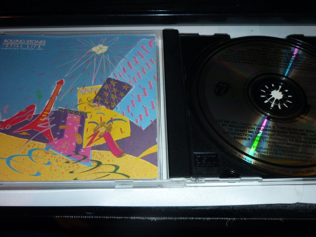 The Rolling Stones - Still Life (American Concert 1981) CD, Gebruikt, Verzenden, Inclusief doosje, Live-album