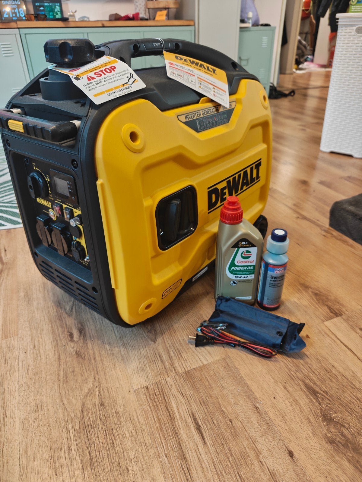 DeWalt Inverter Generator DXGNI42E - Nieuw, Ophalen, Nieuw, Minder dan 5 kVA, Benzine