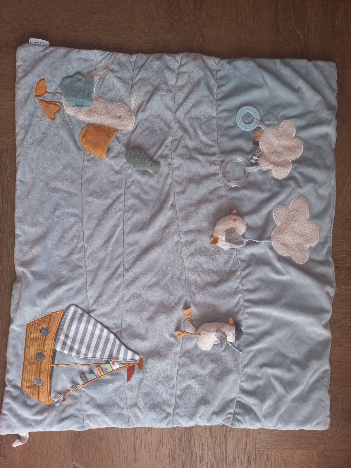 Little Dutch Speelkleed Zeilboot en Meeuwen, Ophalen, Zo goed als nieuw, Speelkleed