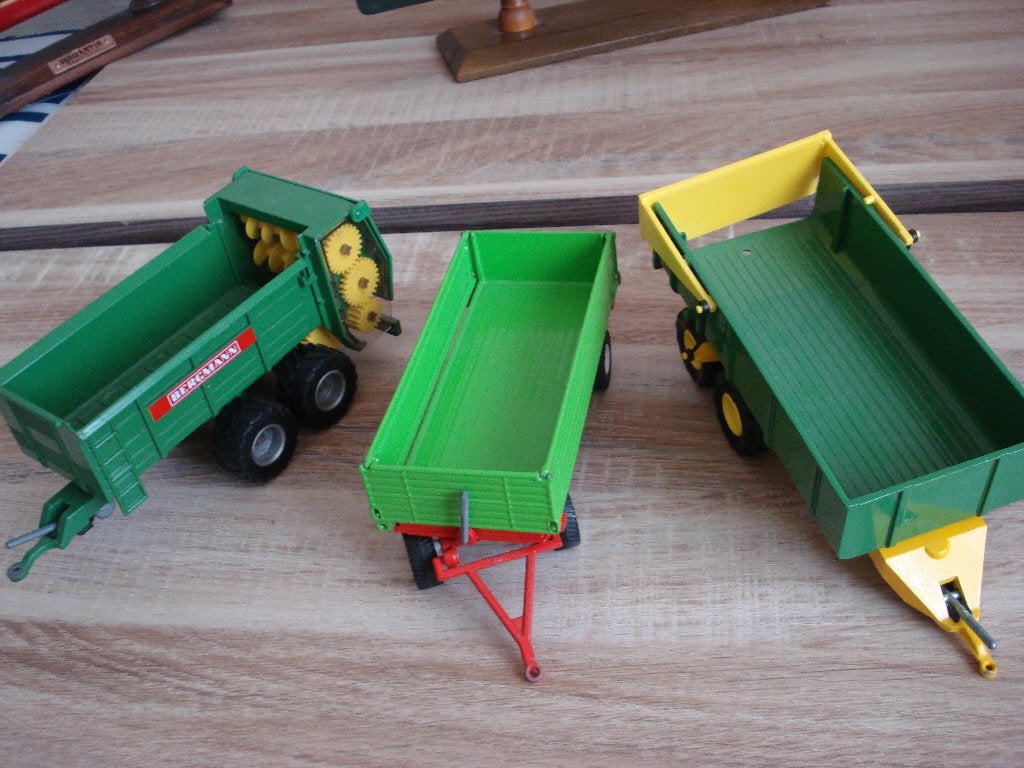 BERGMANN MINIATUUR AANHANGER  3 X, Ophalen of Verzenden, Nieuw, Auto's