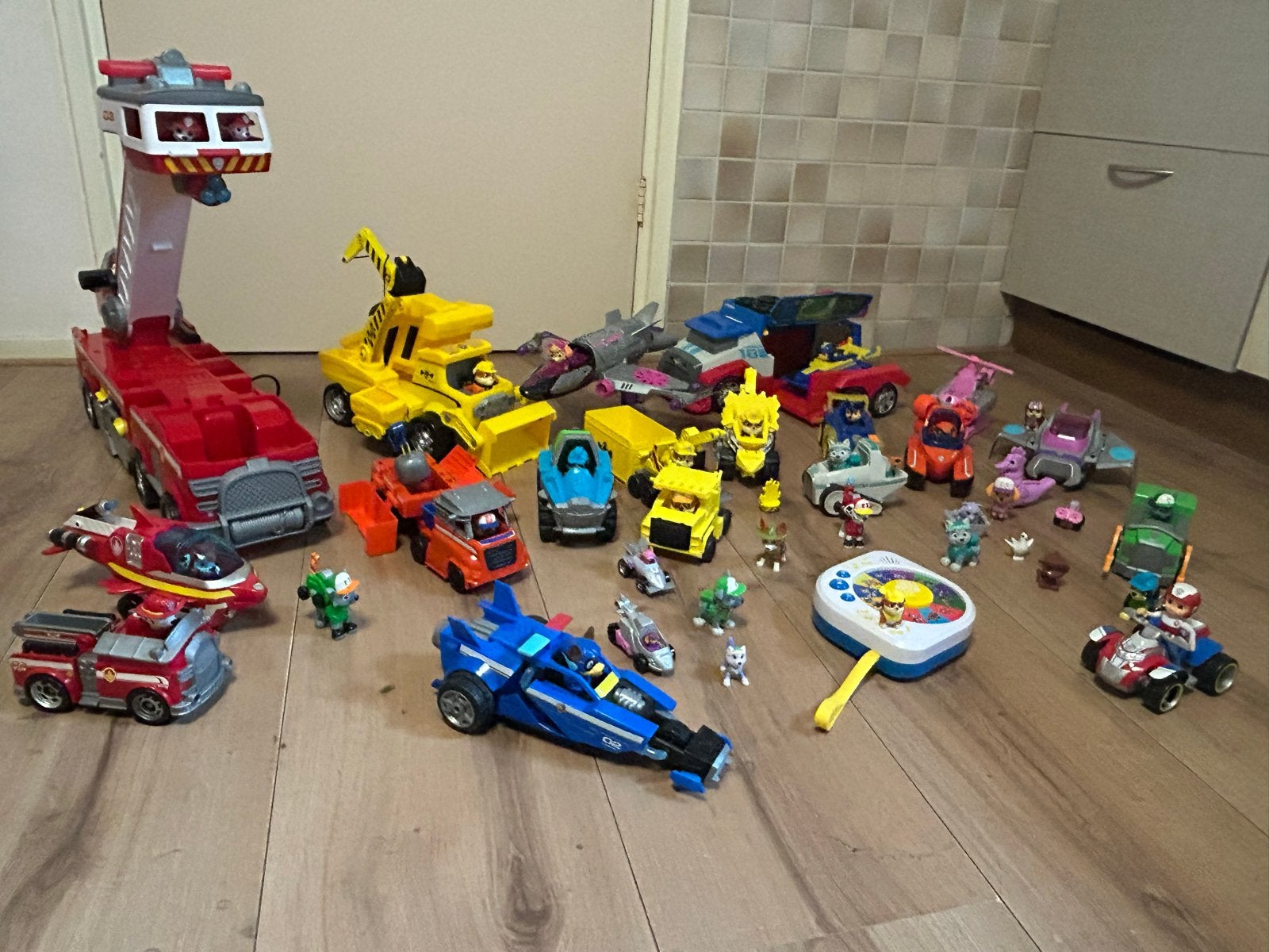 Grote Paw Patrol speelgoedcollectie, Ophalen, Gebruikt