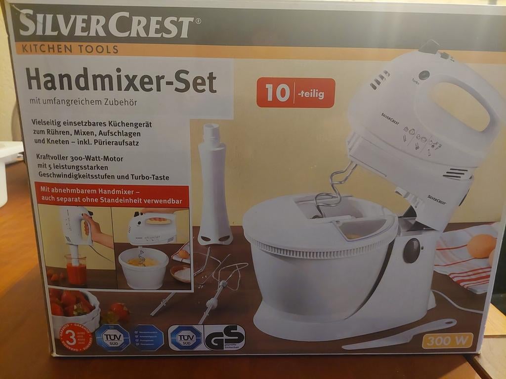 Silvercrest Mixer Set - Ongebruikt!, Witgoed en Apparatuur, Keukenmixers, Ophalen