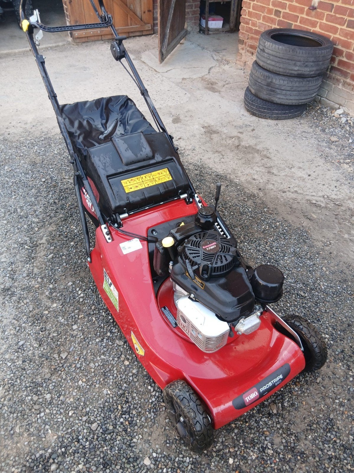 Gloednieuwe toro prostripe 560 grasmaaier met rol, Tuin en Terras, Ophalen, Cirkelmaaier, Toro, Nieuw