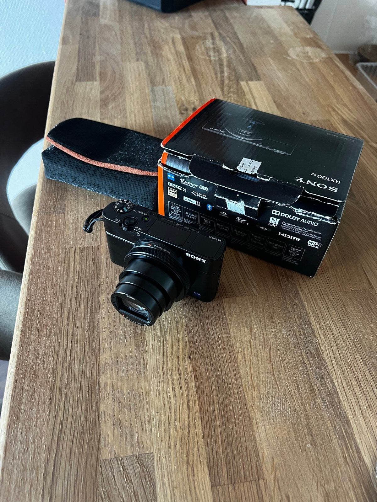 Sony RX100 vii Compactcamera - Zo goed als nieuw, Zo goed als nieuw, Compactcamera, Accu, Sony