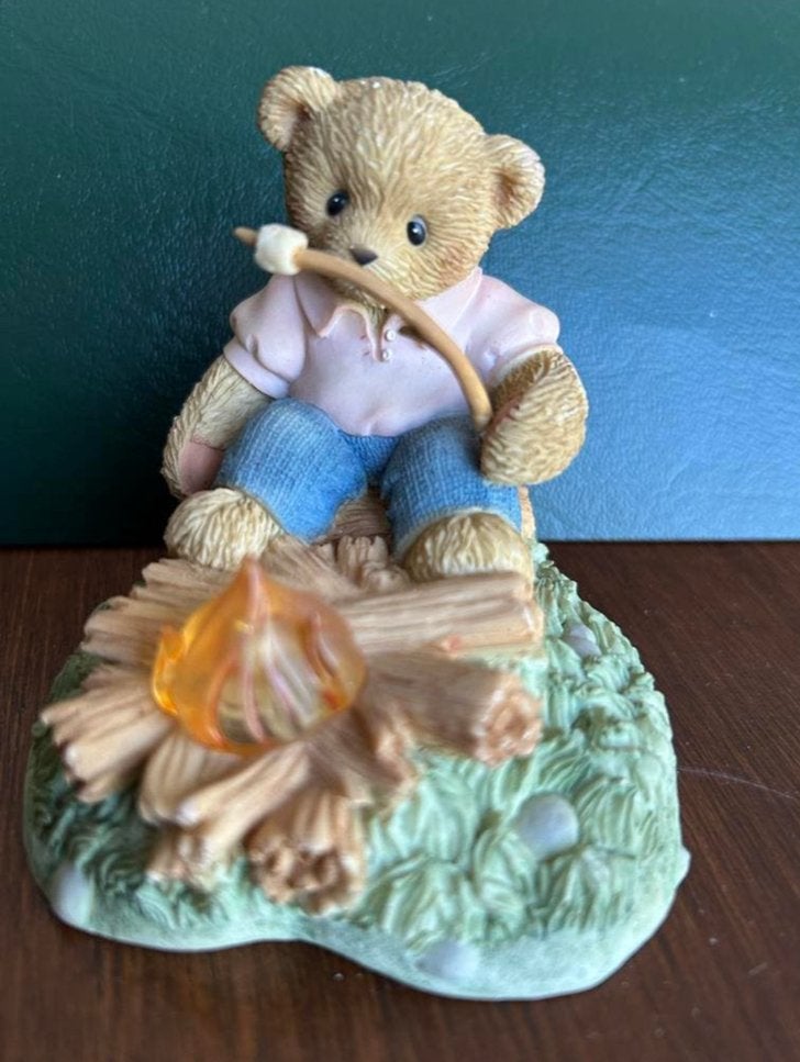 Cherished Teddies Kate 2004 met lichtje, Verzamelen, Beren en Cherished Teddies, Verzenden, Zo goed als nieuw, Beeldje, Cherished Teddies