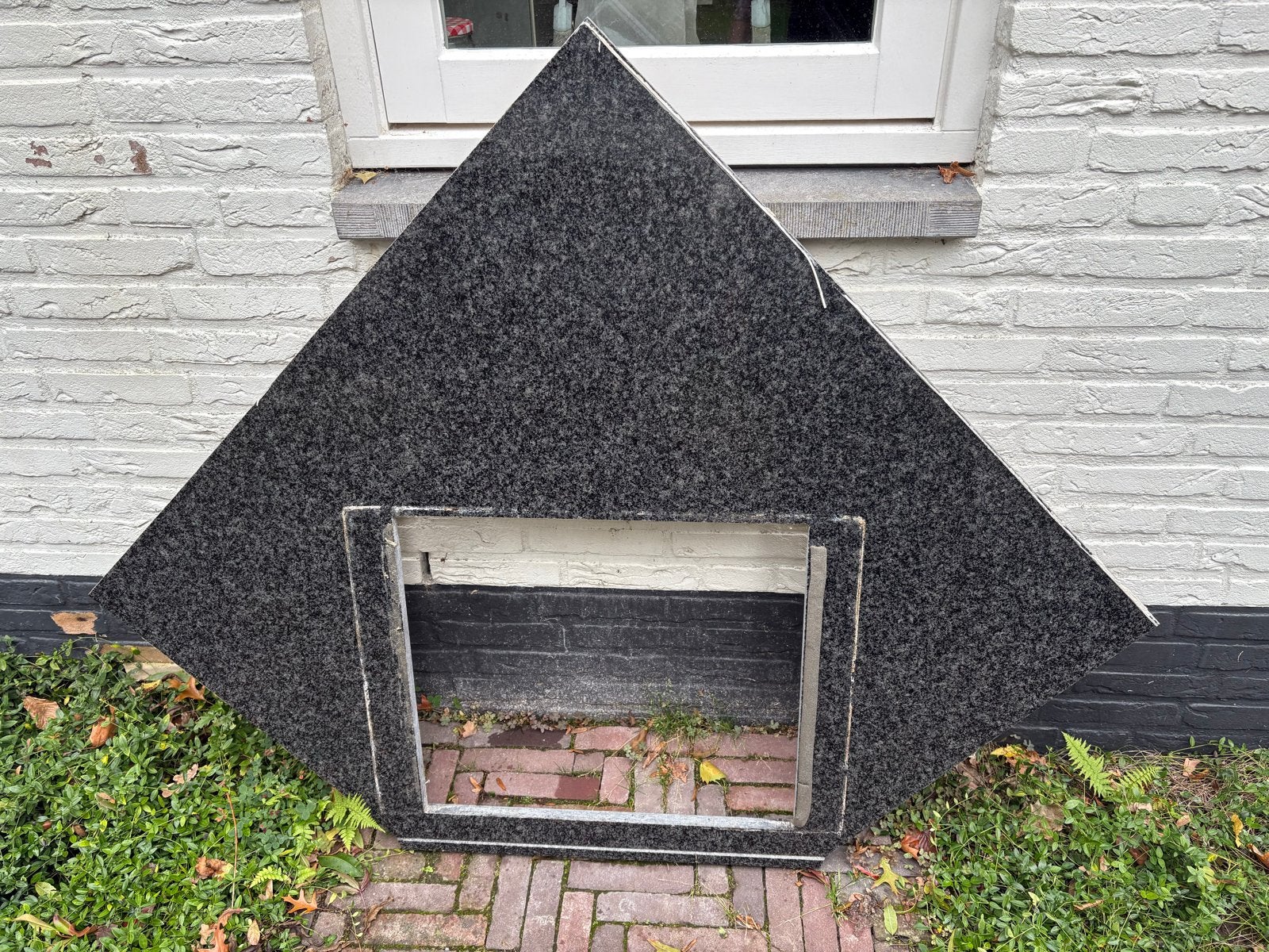 Composieten Hoek Keukenblad voor Buitenkeuken/BBQ, Ophalen, Gebruikt, Gas, Inbouw