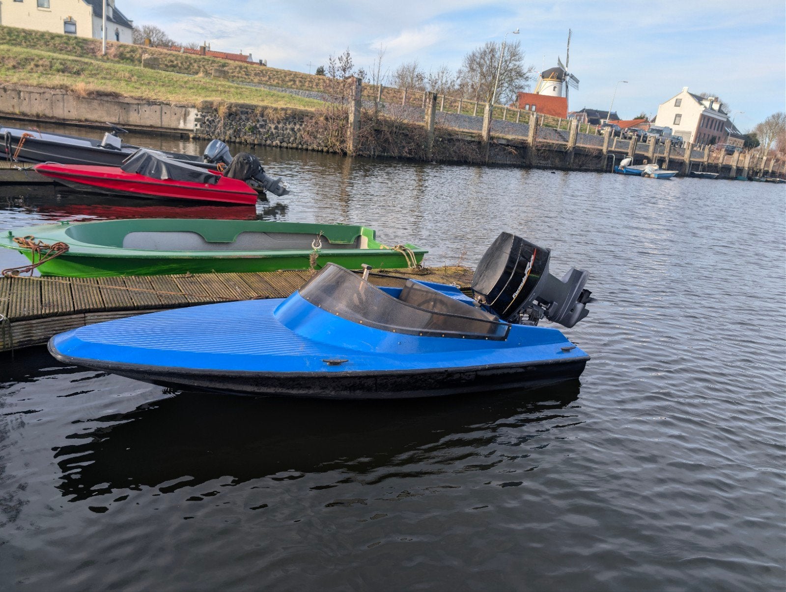 Seafire met 30pk yamaha autolube, Ophalen