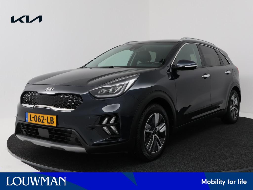 Kia Niro 1.6 GDi Hybrid DynamicPlusLine Trekhaak | Stoel/Stu, Auto's, Kia, 12 maanden, Gebruikt, Blauw, Adaptive Cruise Control