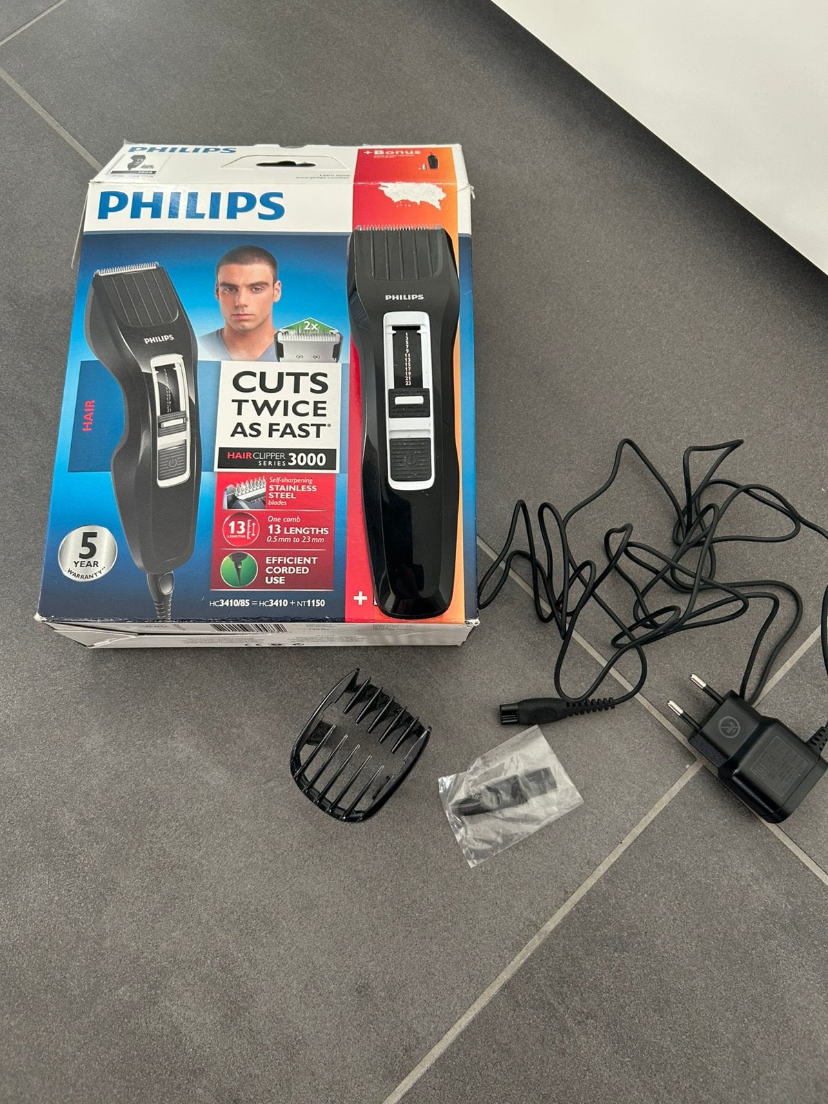 Philips tondeuse HC3410/85, Sieraden, Tassen en Uiterlijk, Ophalen of Verzenden, Gebruikt, Tondeuse