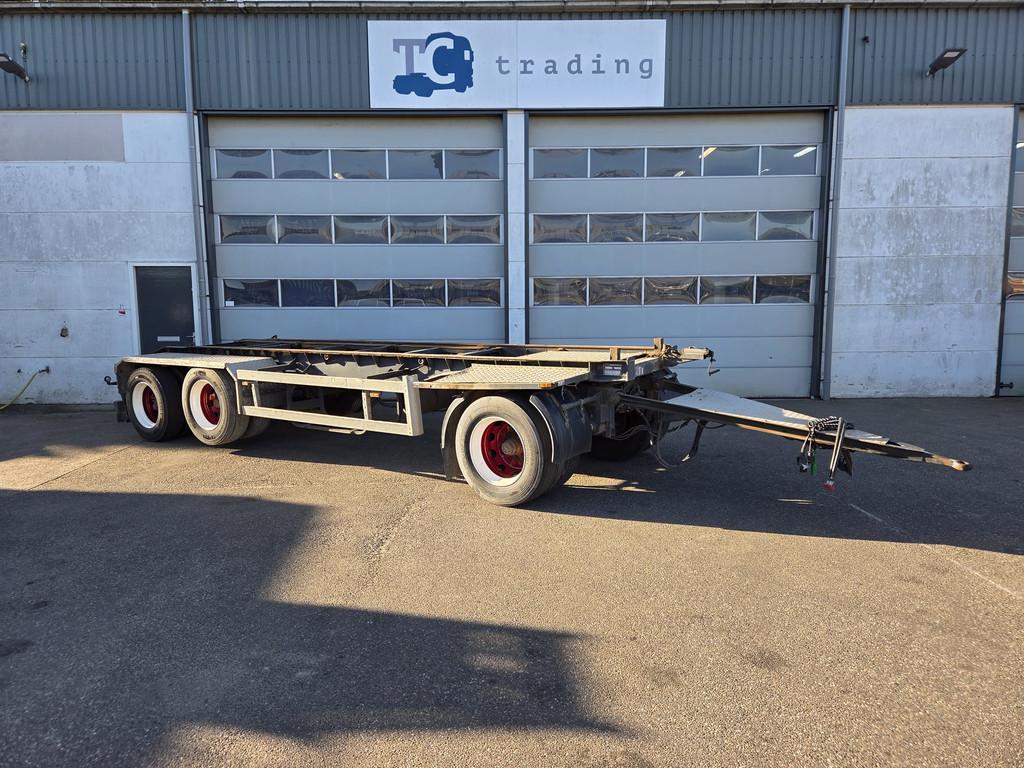 Floor FLA-10-18 28 ton dubbellucht 60% banden (bj 2001), Auto's, Overige brandstoffen, Bedrijf, Aanhangers en Opleggers, Te koop