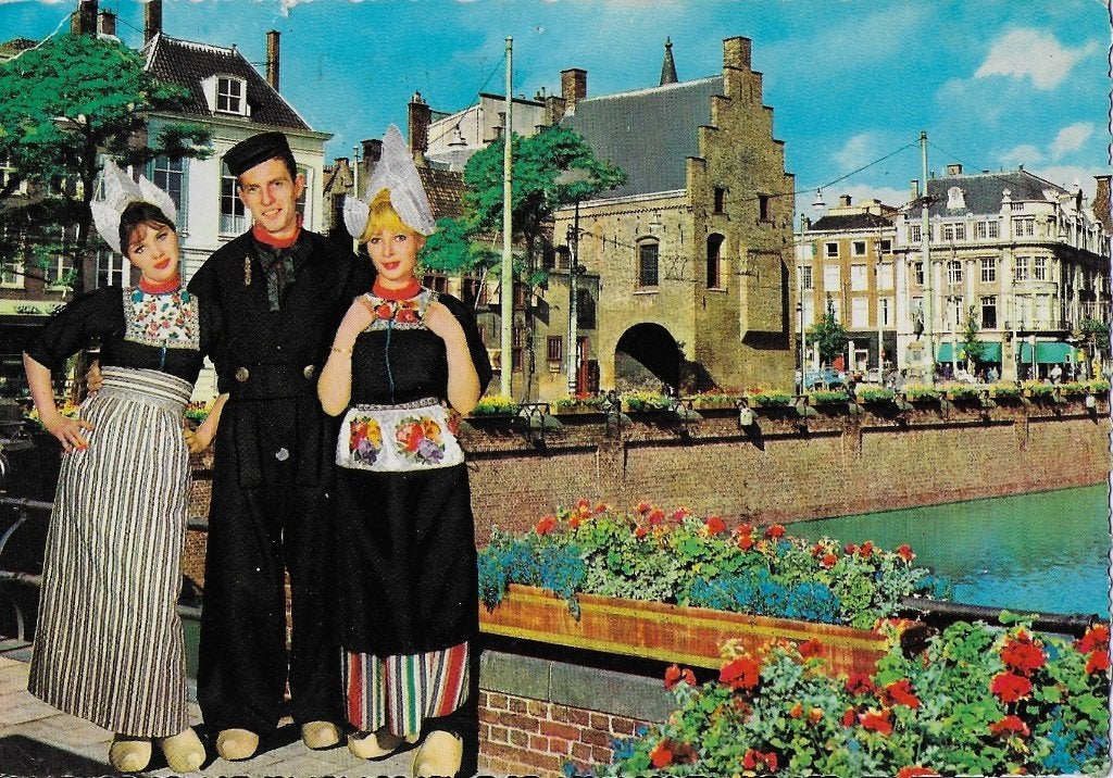 Kr2 Gelopen Ansichtkaart gevangenpoort 's gravenhage, Verzenden, 1980 tot heden, Gelopen, Zuid-Holland