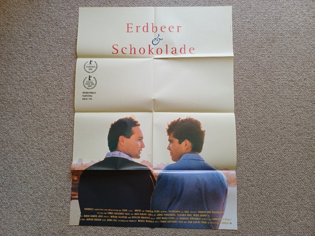 FRESA  Y  CHOCOLATE     filmposter., Rechthoekig Staand, Verzenden, Nieuw, A1 t/m A3