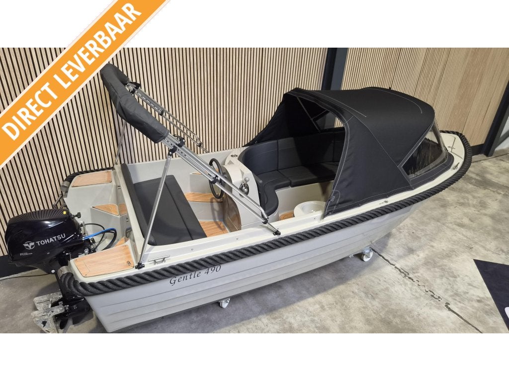 Nette Gentle 490 sloep met 15pk|en veel extra's direct varen, Niet ingevuld, Niet ingevuld, 5 m, Overige typen