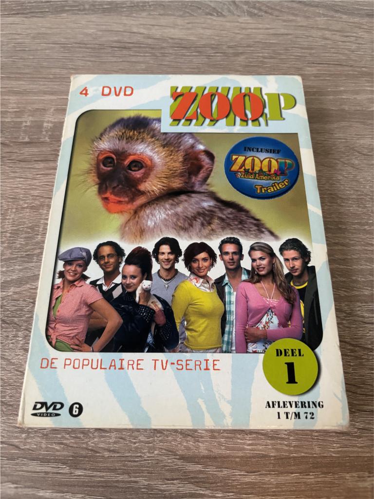 Dvd's Zoop - Deel 1 en 2, Cd's en Dvd's, Dvd's | Tv en Series, Vanaf 6 jaar, Ophalen of Verzenden, Gebruikt