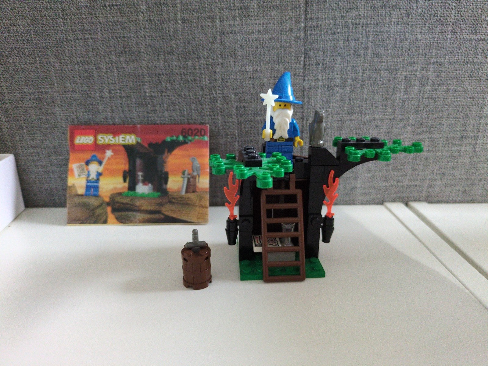 Lego 6020: Castle: Dragon Knights Magic shop, Avontuur en Actie, 1 speler, Ophalen of Verzenden, Zo goed als nieuw