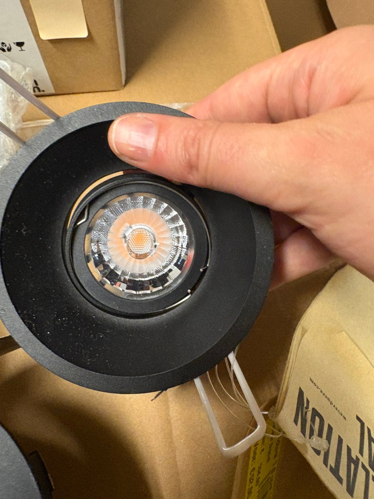 Wever en ducre deep adjust 1.0 nieuw spot, Ophalen of Verzenden, Zo goed als nieuw, Elektrisch