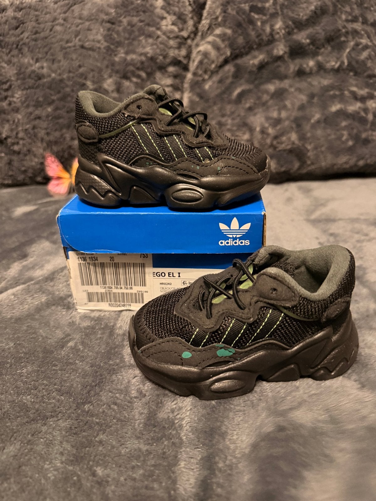 Adidas Ozweego EL I sneakers - Zo goed als nieuw, Verzenden, Zo goed als nieuw, Schoenen