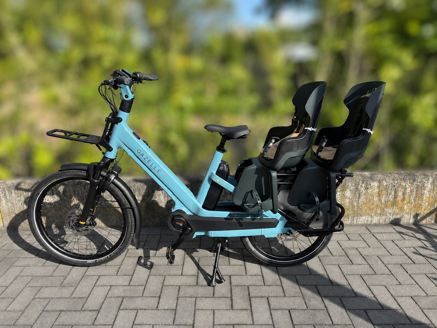 Gazelle Cabby C380 inclusief kinderzitjes, Ophalen, Zo goed als nieuw, Gazelle