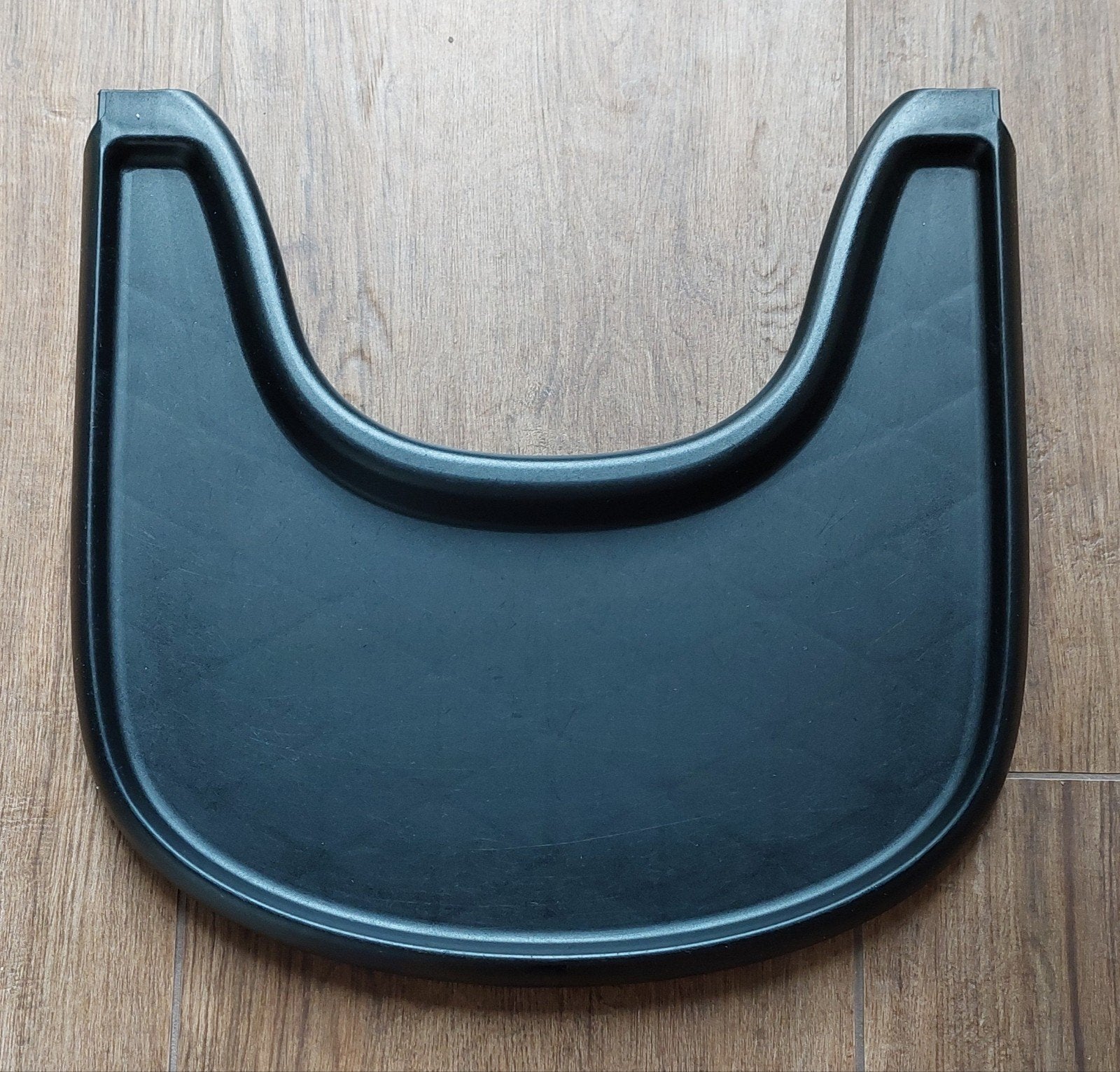 Stokke tripp trapp tray zwart, Kinderen en Baby's, Kinderstoelen, Ophalen, Gebruikt, Meegroeistoel