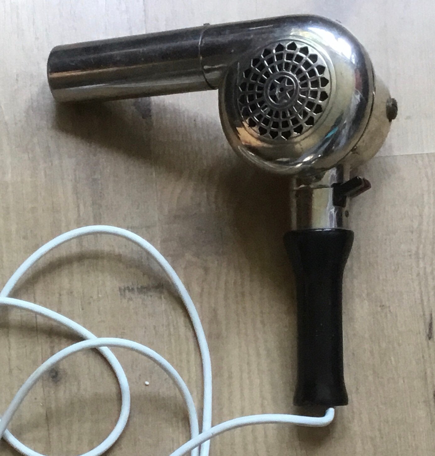 Vintage Föhn, Ophalen of Verzenden, Zo goed als nieuw, Föhn of Haardroger