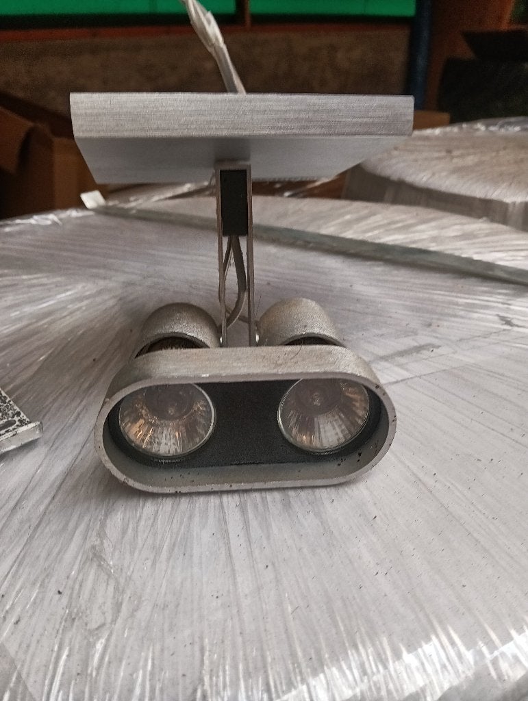 2 hanglampen spotjes, Ophalen of Verzenden, Gebruikt