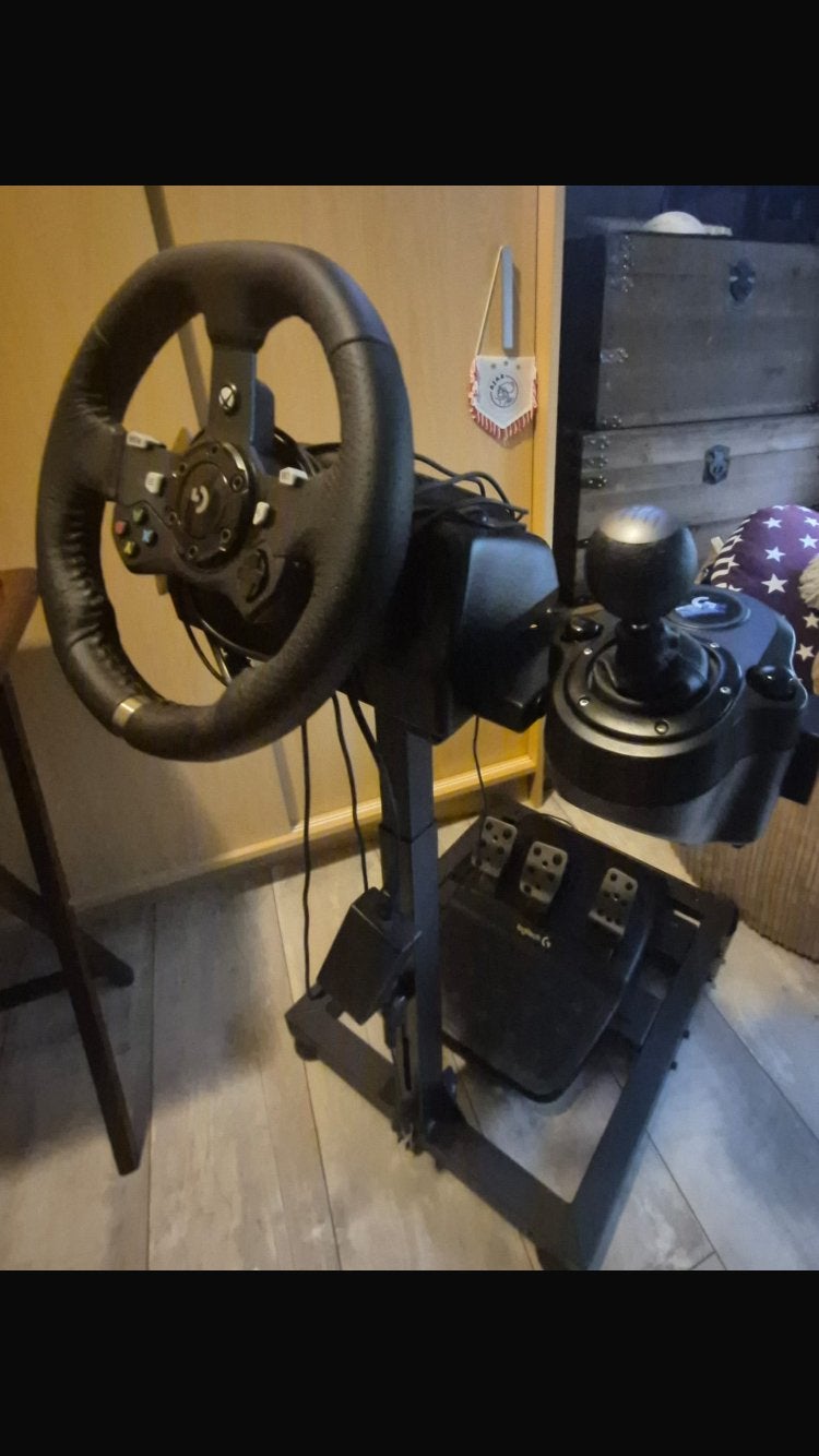 Logitech set voor xbox, Ophalen, Zo goed als nieuw, Stuurtje of Sportattribuut, Xbox Original