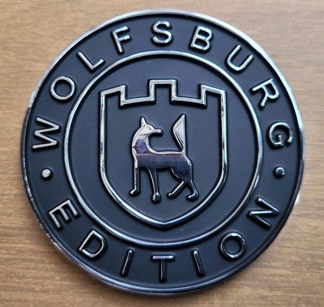 Volkswagen Embleem Wolfsburg, Ophalen of Verzenden, Voor, Volkswagen, Deur