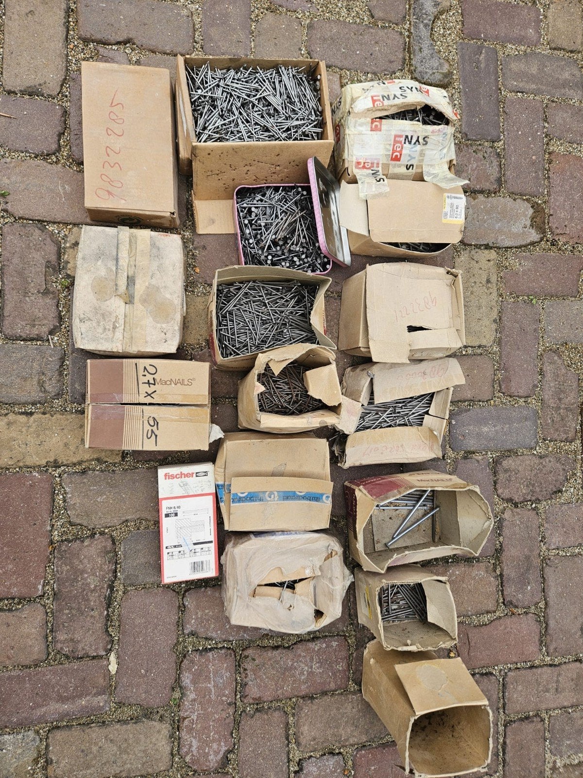 Diverse spijkers, Ophalen of Verzenden, 50 tot 100 mm, Spijkers