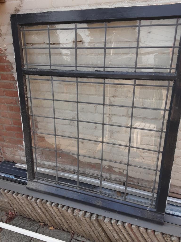 4 x glas in lood, Doe-het-zelf en Verbouw, Glas en Ramen, Ophalen, Minder dan 80 cm, Glas in lood, Minder dan 80 cm