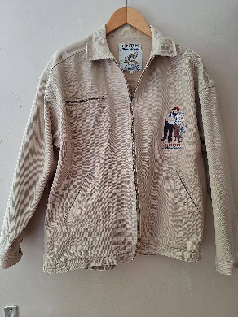 Jas met Kuifje, Ophalen, Onbekend, Maat 48/50 (M), Beige