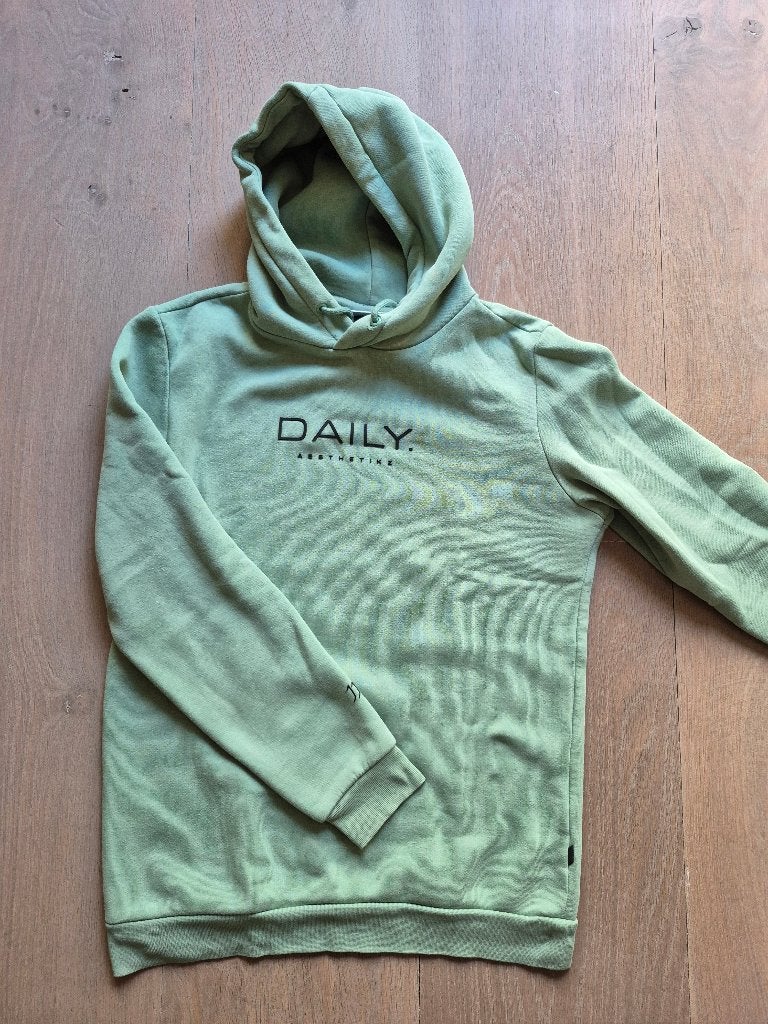 Hoodie van het merk Daily Aesthetikz, Ophalen of Verzenden, Zo goed als nieuw, Daily Aesthetikz, Groen