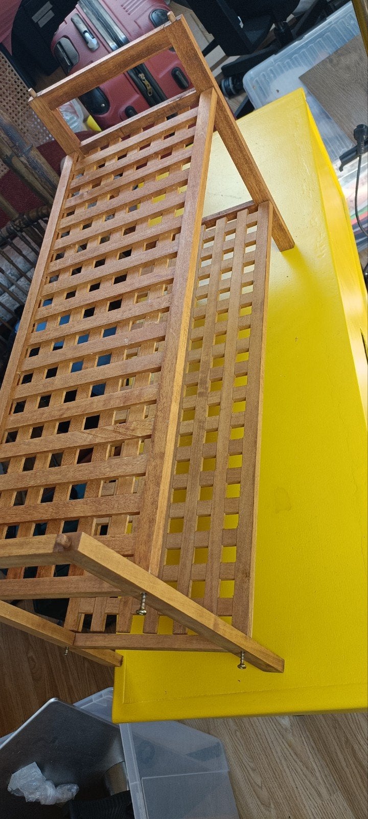 Schoenenrek stapelbaar hout 4 stuks, Huis en Inrichting, Ophalen, Zo goed als nieuw