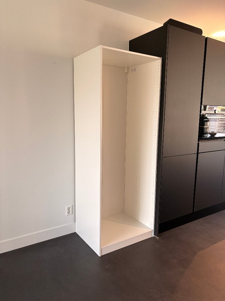 Ikea Pax Basiselement kledingkast wit 75x58x201 cm, Ophalen, Overige materialen, 200 cm of meer, 50 tot 100 cm