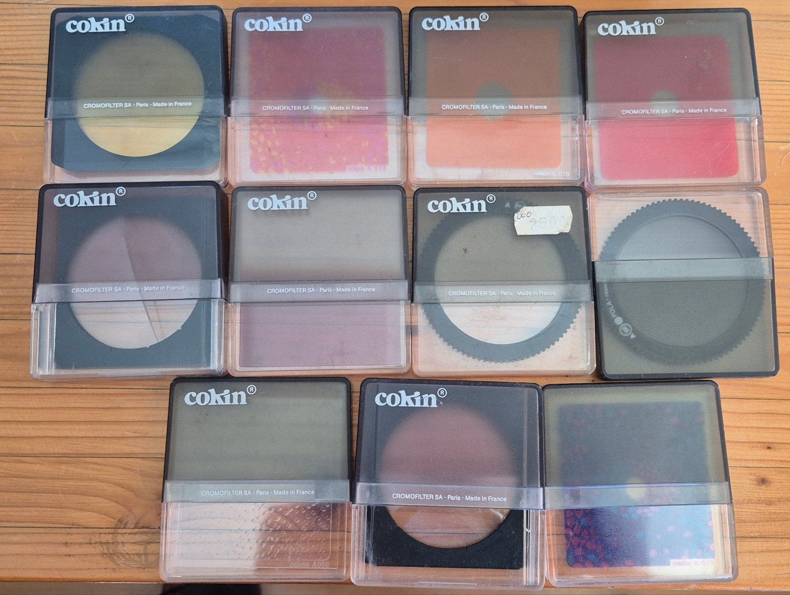 Cokin filterset voor fotografie - Diverse filters, Gebruikt, Minder dan 50 mm, Ophalen of Verzenden, Cokin