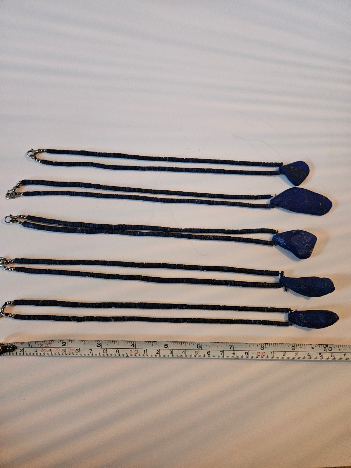 Prachtige Lapis Lazuli Kettingen en Hangers, Sieraden, Tassen en Uiterlijk, Kettingen, Ophalen of Verzenden, Nieuw, Blauw, Steen of Mineraal