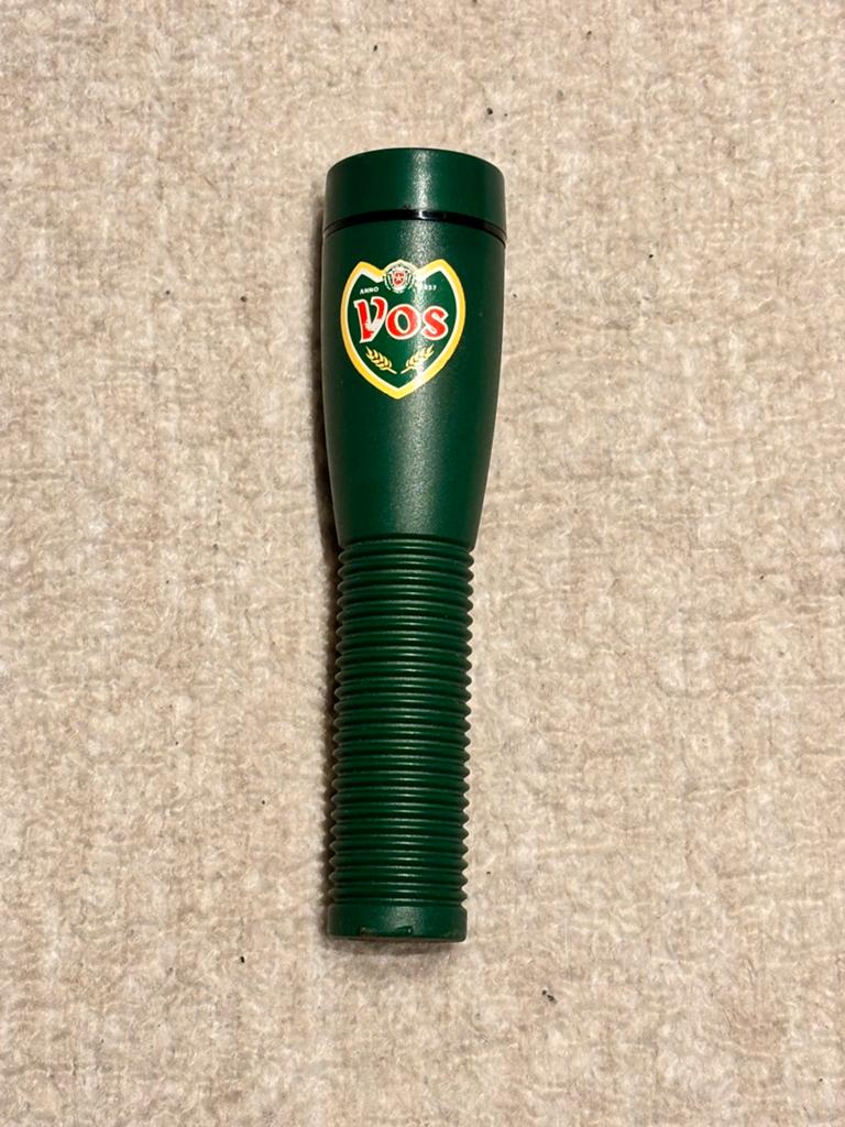 Vos Flesopener Groen - Uniek Verzamelobject, Verzamelen, Ophalen of Verzenden, Gebruikt, Overige typen, Overige merken