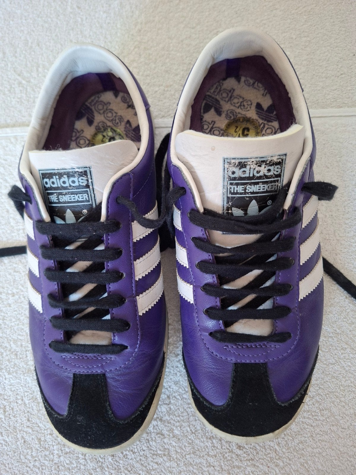 ADIDAS DAMES SNEAKERS,PAARS/WIT LEER.38,5., Kleding | Dames, Schoenen, Overige kleuren, Adidas, Ophalen of Verzenden, Sneakers of Gympen