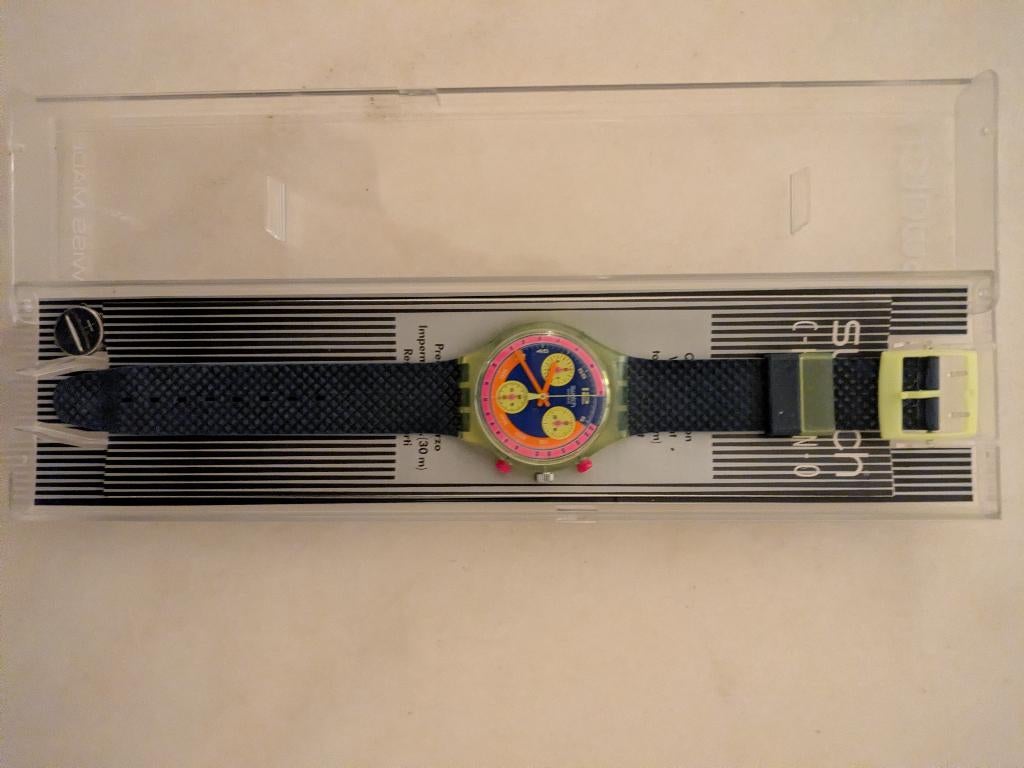 Swatch Grand Prix, Sieraden, Tassen en Uiterlijk, Horloges | Heren, Kunststof, Polshorloge, Swatch, Nieuw