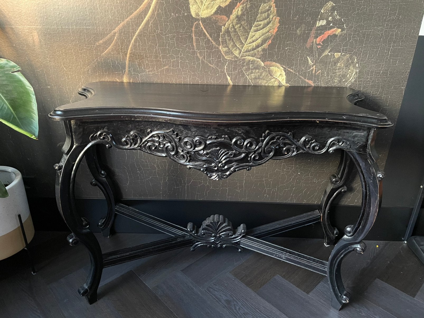 Sidetable, Huis en Inrichting, Tafels | Sidetables, Ophalen, 100 tot 150 cm, Zo goed als nieuw, 25 tot 50 cm