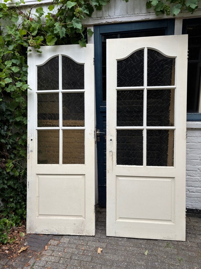 Oude houten paneeldeuren, Ophalen, Gebruikt, Minder dan 80 cm, Binnendeur