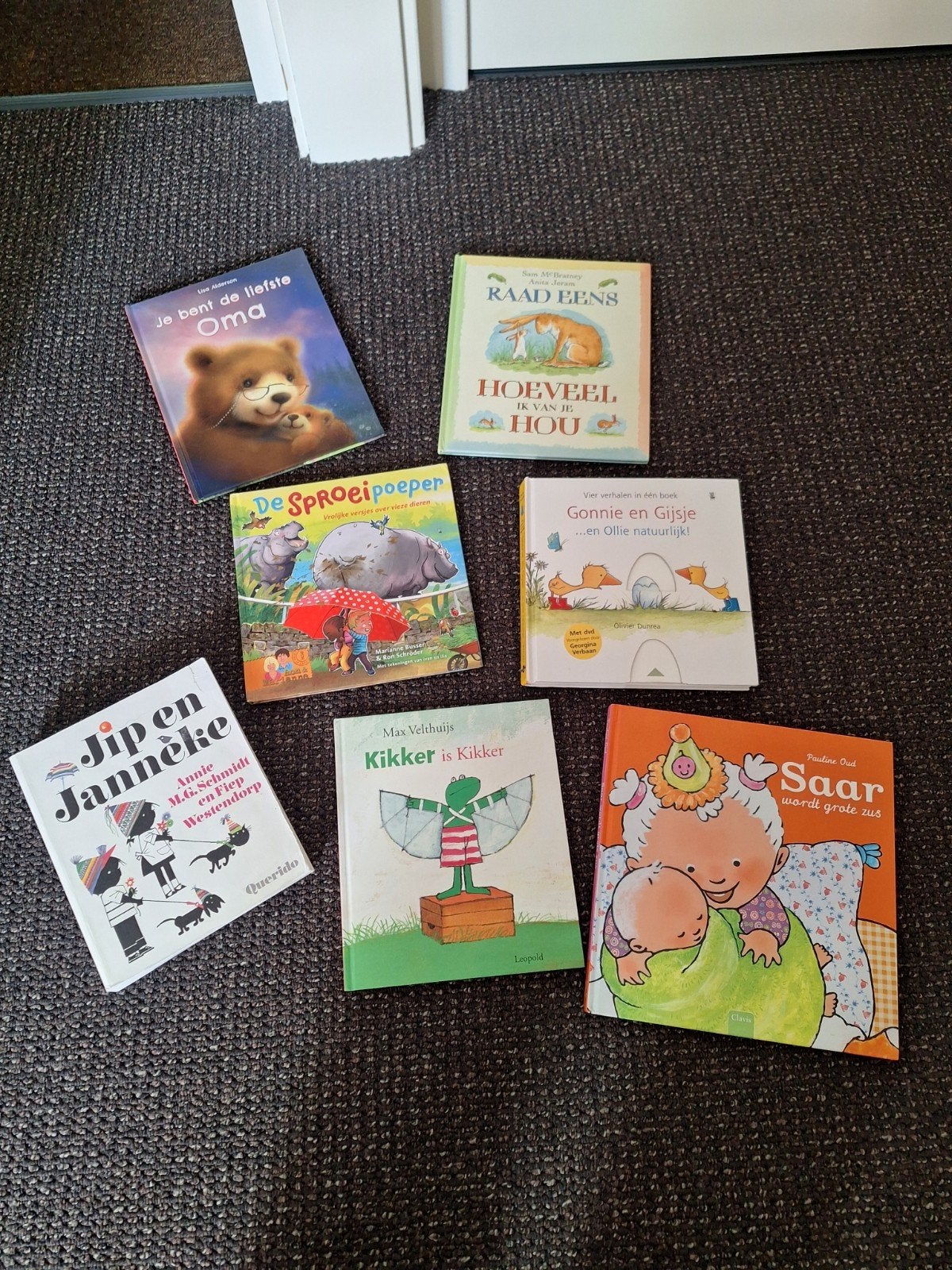 Kinderboeken collectie: Jip en Janneke, Kikker, en meer, Ophalen