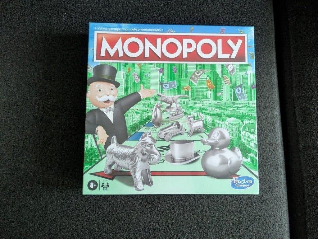 Monopoly original spel NIEUW (VERPAKT en DICHT), Hobby en Vrije tijd, Drie of vier spelers, Ophalen of Verzenden, Nieuw
