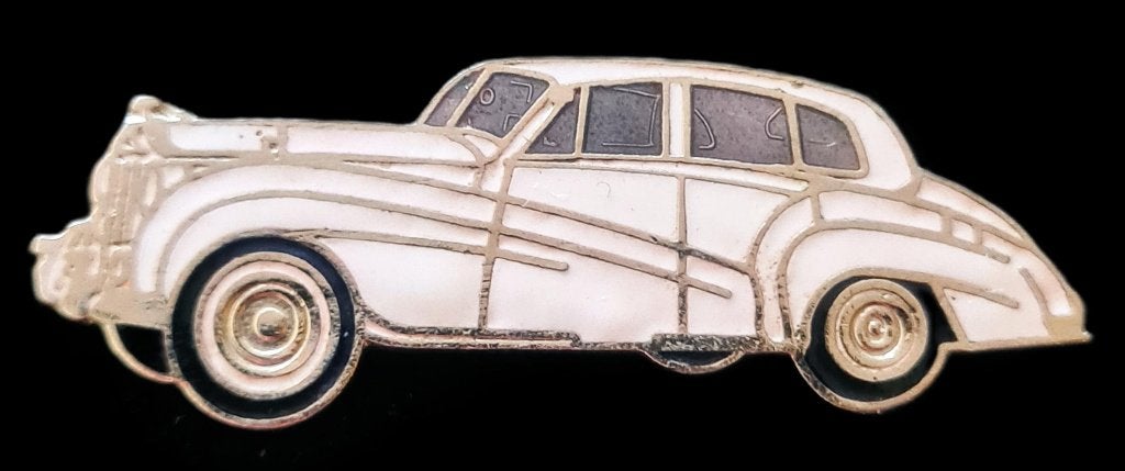 Rolls Royce Silver Gloud pin- wit emaille, Verzenden, Nieuw, Transport, Speldje of Pin