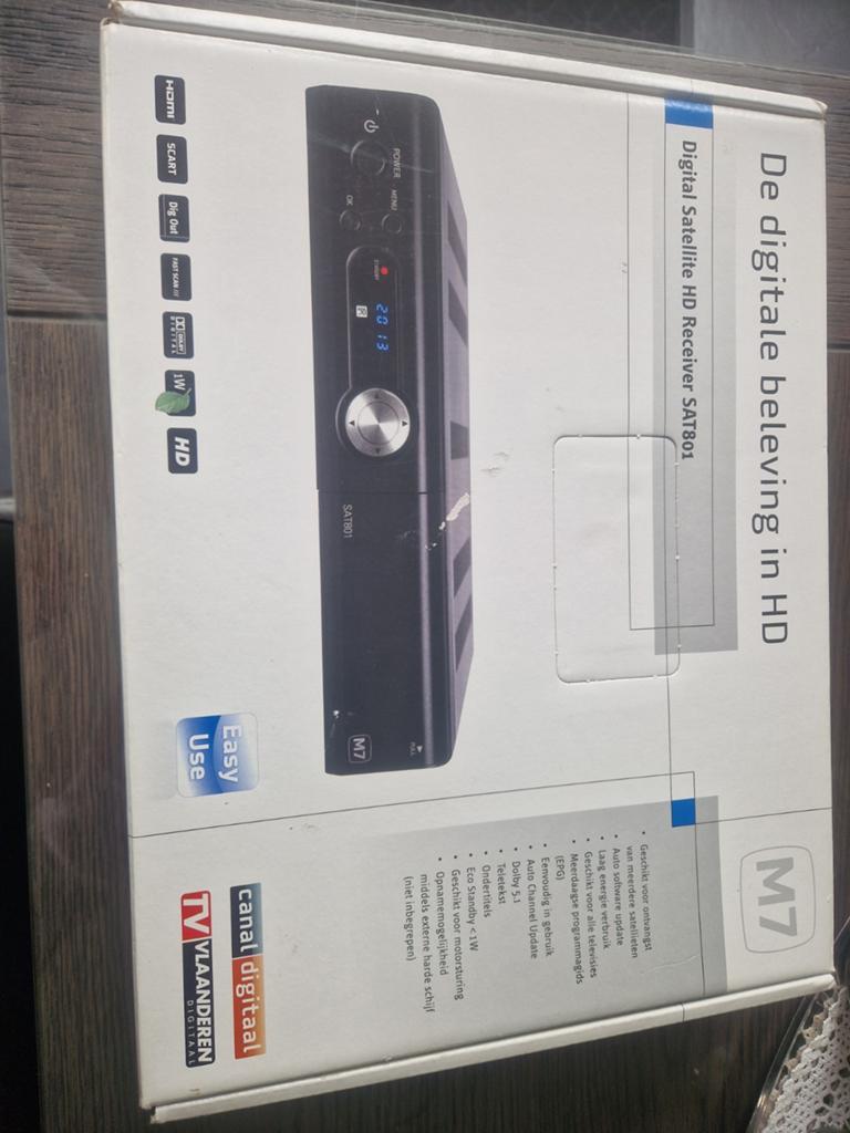M7 sateliet ontvanger, Ophalen