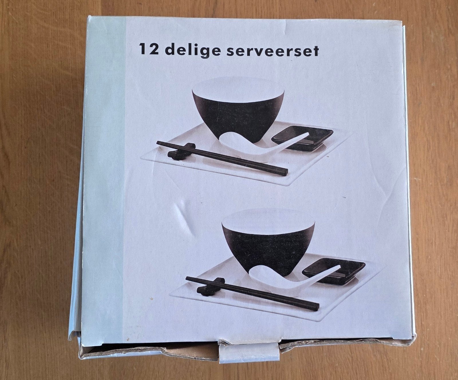 Aziatisch serveerset, Huis en Inrichting, Keuken | Servies, Ophalen, Aziatisch, Overige merken, Keramiek