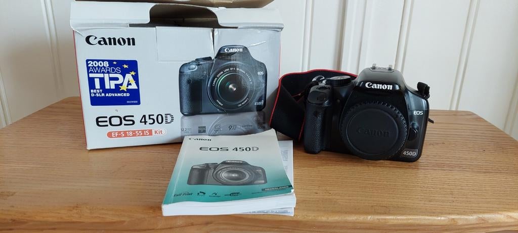Canon EOS 450 D, Gebruikt, Spiegelreflex, Canon, Ophalen of Verzenden