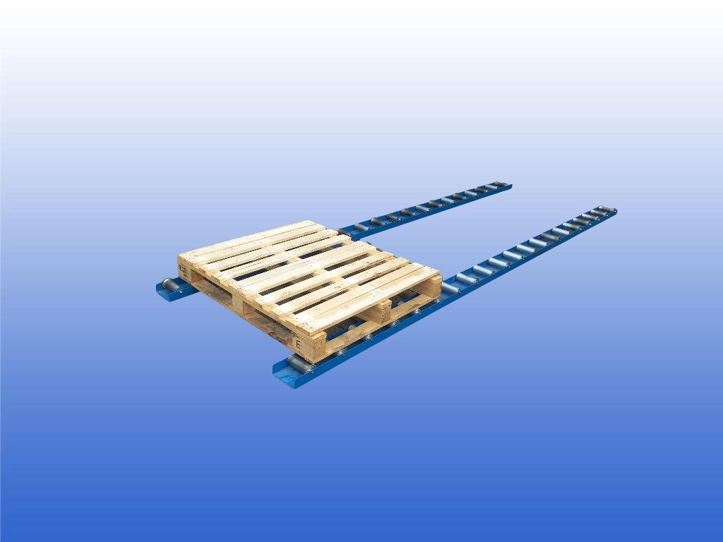 1200 m pallet rollenbaan te koop per stuk rolbreedte 14 cm, Ophalen of Verzenden, Gebruikt