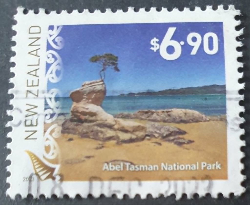 237-26 Nieuw Zeeland 2023 / Abel Tasman Nat.Park nom. $ 6.70, Verzenden, Gestempeld